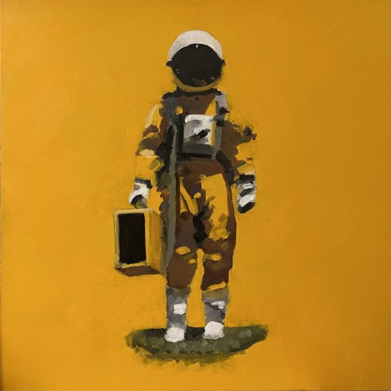 U2 pilot, Galleri, Salg af kunst, Gallery cph, contemporary art, Galleri på vesterbro, artworkcph , københavn , Bagerstræde, kunstgalleri, art gallery copenhagen, kunstsamler ,Bo Rattenborg, Galleri , Oliemaleri , 30 x30 , kunst på vægen , kunst på vægen, Galleri væg, indretning, Vesterbro , kunst til salg, vores kunst, samtidskunst, Artlightcph